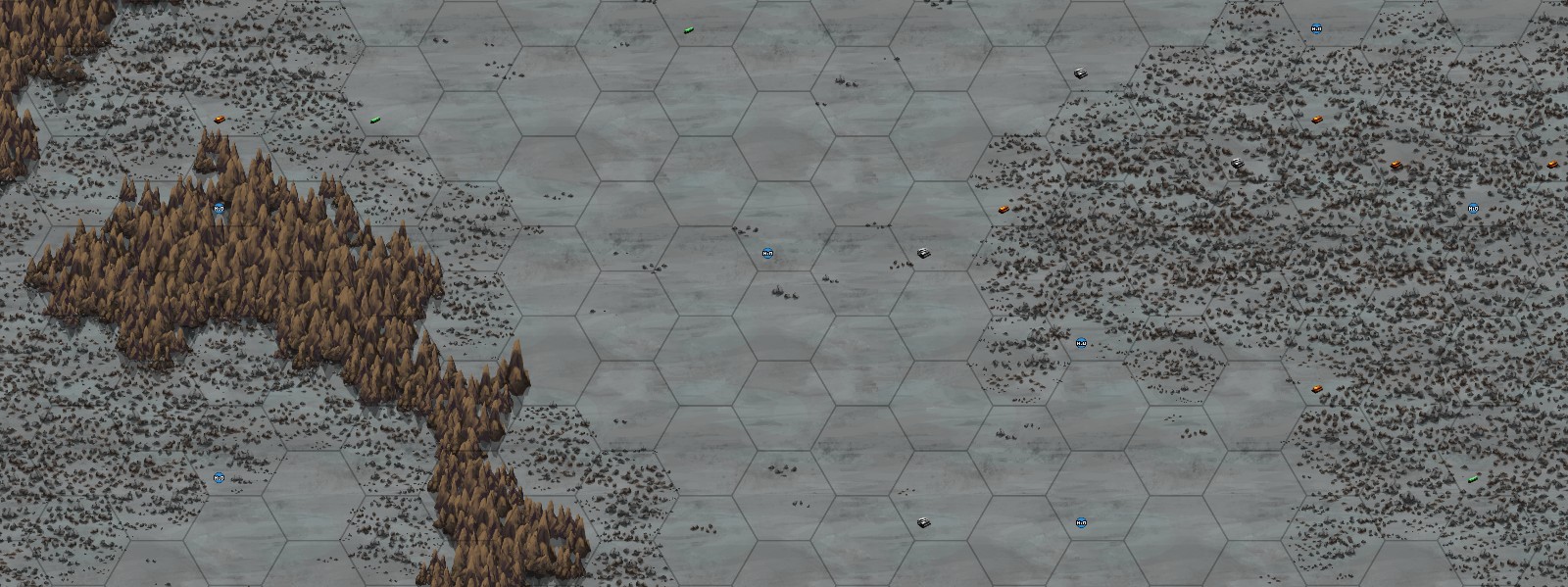 A world where nothing ever lived: grey dust, bare rock and worn-down mountains, and no oil in the ground.